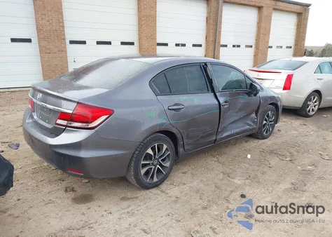 2014 Honda Civic Ex from USA, damaged, VIN 19XFB2F82EE244549